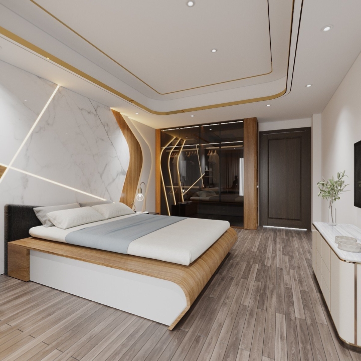 Full house thiết kế thi công nội thất công trình Em Hưng( Phù Đổng)